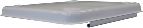 Class A Customs Replacement Low Profile White Metal Lid Only for RV Roof Vents CAC80114-WH