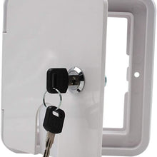 KABITA115 - Power Cord Hatch Electrical Access Door for RV Camper Trailer Motorhome Power Protection