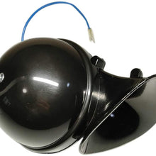 BYS Technology 300DB 12V Electric Air Horn Loud Sound Replace for Raging Car Truck Boat Train