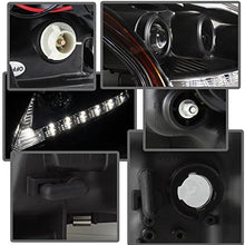 Spyder Auto 444-LRX35004-HID-DRL-BK Projector Headlight