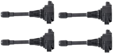 DRIVESTAR Ignition Coils for Nissan Altima Cube Sentra Rogue Select NV200 Pathfinder 1.8L 2.0L 2.5L Infiniti FX50 M56 QX60 2.5L 5.0L 5.6L C1696 5C1753 UF549,Pack of 4