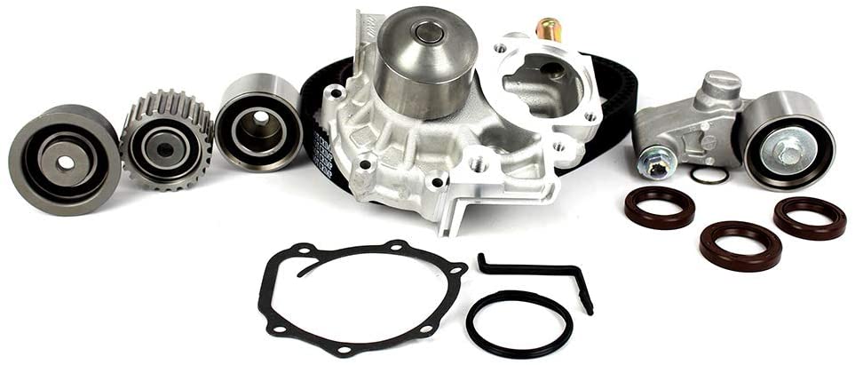 DNJ TBK719AWP Timing Belt Kit with Water Pump for 2006-2011 / Subaru/Forester, Impreza / 2.5L / SOHC / H4 / 16V / 2458cc / EJ253