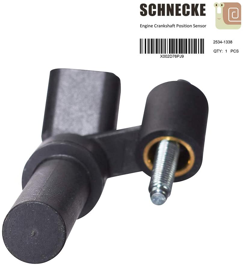 Crankshaft Position Sensor Compatible with FORD EDGE EXPLORER F-150 F150 FLEX FUSION MUSTANG TAURUS TAURUS X TRANSIT-150/250/350 LINCOLN MKS MKT MKX MKZ MERCURY SABLE