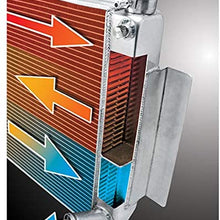 Maxx Power FD CHRY Style Tri Flow Aluminum Radiator 22 Inch 3 Pass Cooling