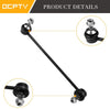 OCPTY - New 2-Piece fit for BMW 525i 528i 530i 535i 545i 550i M5-2 Front Sway Bar End Link - Driver Passenger Side