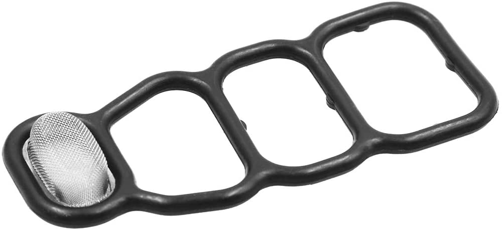 X AUTOHAUX Solenoid Gasket Engine Seal Spool Valve Filter for Honda Acura 15826-RDV-J01