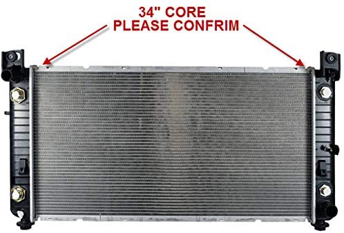 Automotive Cooling Radiator For GMC Sierra 1500 Chevrolet Silverado 1500 2370 100% Tested