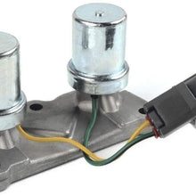 28300-P24-J01 Transmission Dual Shift Solenoid Compatible with 96 97 98 99 00 Honda Civic CR-V del Sol Civic AT 28300P24J01 Lock-up Solenoid Transmission Control Solenoid Module CR CRV