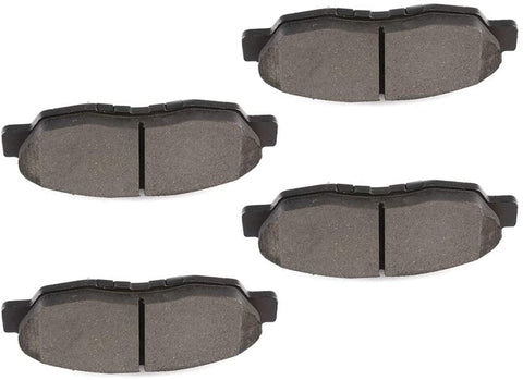 Aintier 4pcs Ceramic Brake Pads Sets fit for 1997-1999 for Acura CL,1997-2005 for Acura EL,1990-2002 for Honda Accord,1996-2011 for Honda Civic,2010-2014 for Honda Insight