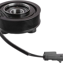 10S17E AC Compressor Clutch Assy for Dodge Ram 2500 3500 4500 5500 2006-2009 Air Conditioning Repair Kit Plate 6 Groove Pulley Bearing Coil