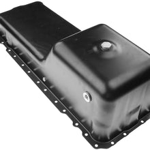A-Premium Engine Oil Pan Compatible with Chevrolet Ford GMC Kenworth Western Star Peterbilt Freightliner Truck L6 7.2L Diesel (Caterpillar) C7 3126 3126B