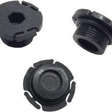 3 PCS Engine Oil Pan Drain Plug with O-ring 11137605018 for BMW E84 F33 F10 Z4 320i 228i 428i 528i