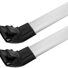 MotorFansClub Roof Racks Cross Bars Fit for Compatible with Audi Q3 2019 2020 Crossbars Luggage Cargo Rack Aluminum