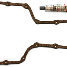 LSAILON Auto Parts OS30705C Engine Kits Oil Pan Gasket Sets Compatible with 1998-2008 for Chevrolet Pontiac for Toyota
