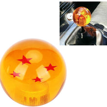 Gear Shifter,Akozon Universal Car Dragon Ball Gear Shift Knob Shifter Lever Handle with Adapter Replacement(Five Stars)