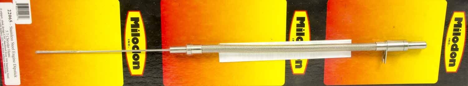 Milodon 22065 Stainless Steel Hemi Dipstick for Mopar 5.7