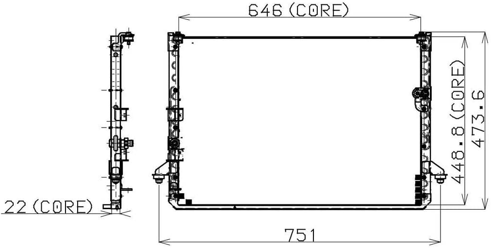 Denso 477-0539 Condenser