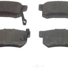 AutoDN REAR Ceramic Disc Brake Pad Set Compatible With ACURA CL CSX EL ILX INTEGRA LEGEND