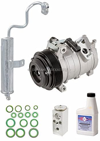 For Jeep Grand Cherokee CRD Diesel 2007-2009 AC Compressor w/A/C Repair Kit - BuyAutoParts 60-89581RK New