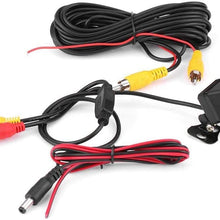 Heitune Car Front View Camera, HD180 Degree Fisheye Lens Night Vision Car Camera Front View Wide Angle Camera