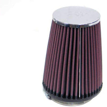 K&N Universal Clamp-On Air Filter: High Performance, Premium, Washable, Replacement Filter: Flange Diameter: 3.3125 In, Filter Height: 6 In, Flange Length: 0.75 In, Shape: Round Tapered, RC-4540