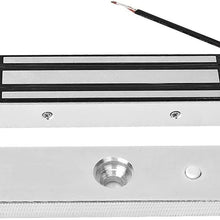 Electromagnetic Door Lock, 180kg Holding Force for Access Control Single Door DC 12V Electric Magnetic Lock