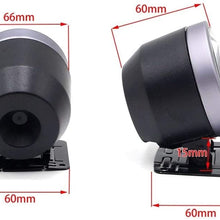 XinQuan Wang 60MM Auto Tachometer Gauge Red White Lighting 0-9000 RPM Gauge Black Face RPM Gauge Auto Gauge