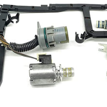 Remanufactured GJ 4L60E Model Automatic Transmission 7 Piece Master Solenoid Kit with Harness 2003-2005 EPC Shift TCC 3-2 PWM