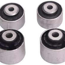 Fangfang 4PCS Front Upper Control Arm Bushings OEM Fit for Audi C5 A6 A4 D2 A8 S6 V W Passat B5 4B0 407 515 4D0 515 515 C