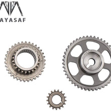MAYASAF Engine Timing Chain Kit for 2003-07 Honda Accord, 2002-09 Honda CR-V, 2003-11 Honda Element, 2.4L L4 2354CC DOHC Engine Timing Chain Set W/O Intake Cam Sprocket