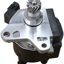 AIP Electronics Complete Premium Electronic Ignition Distributor Compatible Replacement For 1994-1997 Toyota 19050-75020 Oem Fit D75020