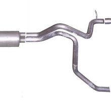 Gibson Performance Exhaust 5561 Cat-Back Dual Split Exhaust System, Aluminized