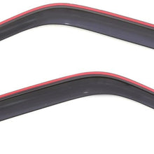 Auto Ventshade 92083 Original Ventvisor Side Window Deflector Dark Smoke, 2-Piece Set for 1993-2011 Ford Ranger, 1994-2010 Mazda B2300 & B4000, 1994-2008 Mazda B3000 with Standard Cab