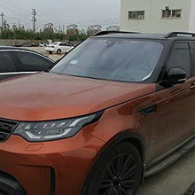 Kingcher 2 PCS Black Roof Rails Fit for Land Rover Discovery 5 LR5 2017 2018 2019 2020 2021 Rack Bars Baggage Luggage
