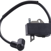 Morii New Ignition Coil Module Replacement for Husqvarna 128LD 125L 125E 128L 124L 128C 128R 125RJ 125R 128CD 125C Brushcutter Trimmer 545046701 530039224