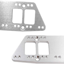 HEKA for LS Swap Motor Mount Conversion Plate Adapter Plates Adjustable 4 Position Billet Aluminum
