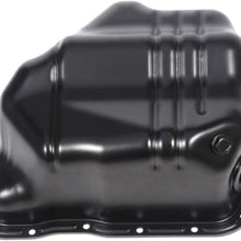 ZENITHIKE Engine Oil Pan fit for 2006-2010 for C-hevrolet EXPRESS SILVERADO for G-MC 2500 3500 SAVANA for H-ummer H1 Oil Sump Replaces 264-473