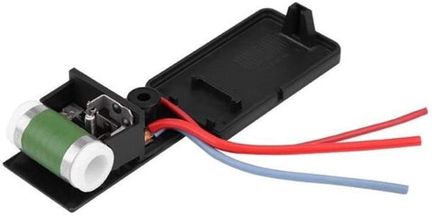 Iinger 1Pcs Car Engine Cooling Radiator Fan Motor Resistor Fit for Mini Cooper R50 R52 R53 2003 2004 2005 2006 2007 2008 17117541092R Hot