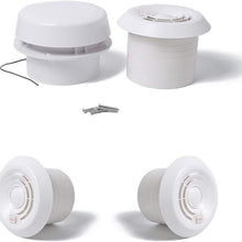 Car Roof Fan 12V, Morechioce Motorhome Mushroom Fan ABS Trailer Air Inlet Caravan Roof Ventilation Roof Exhaust Fan 60 CFM
