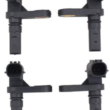 NewYall Set of 4 Front Rear Right Passenger and Left Driver Side ABS Wheel Speed Sensor