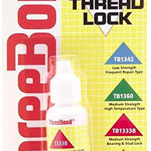 Threebond 1333bt001 medium strength bearing & stud thread lock 10ml (1333BT001)