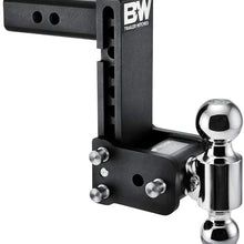 B&W Tow & Stow - Fits 2" Receiver, Dual Ball (2" x 2-5/16"), 7" Drop, 10,000 GTW