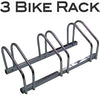 EasyGo Floor Stationary Triple Bike Wheel Rack, Indoor – Outdoor Bike Stand