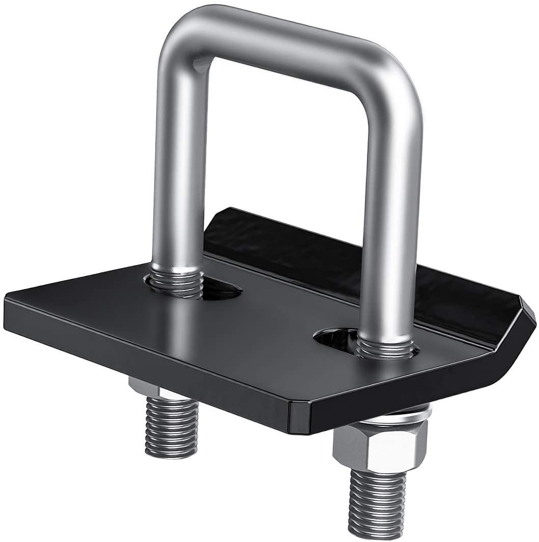 BOYISEN Hitch Tightener Heavy Duty Anti-Rattle Stabilizer 304 Heavy Duty Stainless Steel Clamp for 1.25 and 2 inch Hitches Reduce Shaking from Hitch Tray Bike Rack Trailer Ball Mount, Rust Free