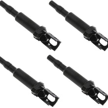 4 PCS Ignition Coil For V8 4.4L 4.8L 03-16 X5 650I GRAN COUPE / 06-16 550I 650I / 06-15 750I 750LI / 04-05 545I 645CI / 02-05 745I 745LI / 07-15 ALPINA B7 / 10-15 550I GT 750I XDRIVE