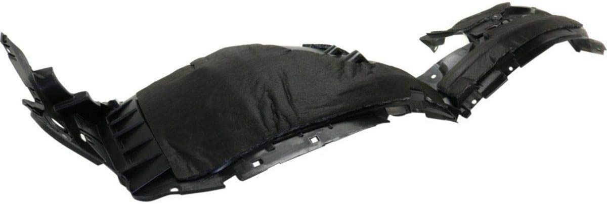 Parts N Go 2017-2018 Rogue Front Fender Liner Driver Side Left Hand Splash Guard - NI1248158, 638417FA0A