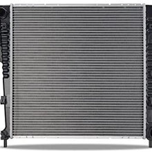 Mishimoto R2481-MT Replacement Radiator Compatible With Jeep Liberty 3.7L 2002-2006 Manual
