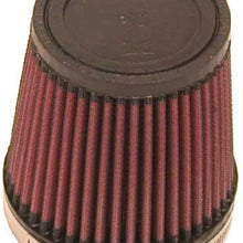 K&N Universal Clamp-On Air Filter: High Performance, Premium, Replacement Engine Filter: Flange Diameter: 3.875 In, Filter Height: 4.25 In, Flange Length: 0.4375 In, Shape: Round Tapered, RD-6020