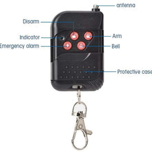 Bicycle/Motorcycle Anti-theft Security Alarm, 130DB High Decibel Vibration Induction Burglar Alarm with Remote Control