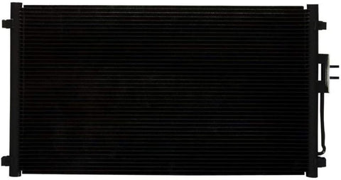 HSY New All Aluminum Material Automotive-Air-Conditioning-Condensers, Compatible with 2001-2004 Dodge Grand Caravan,2001-2004 Dodge Caravan,2001-2004 Voyager,2001-2002 Grand Voyager